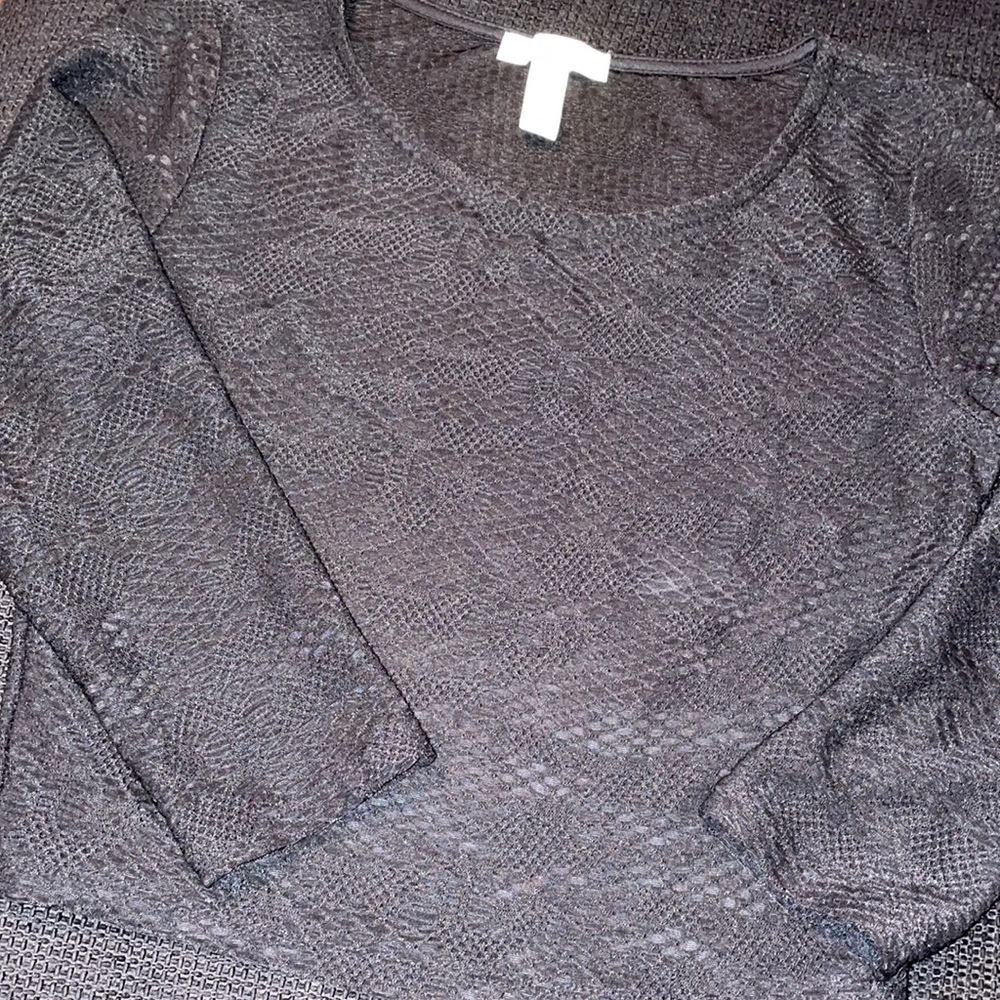 Ambiance apparel. Black crop. Medium. Nwot.